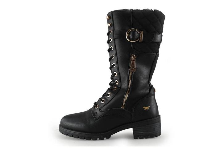 Mustang Laarzen in maat 36 Zwart, Kleding | Dames, Schoenen, Zwart, Zo goed als nieuw, Hoge laarzen, Verzenden