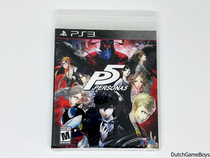 Playstation 3 / PS3 - Persona 5 - USA - New & Sealed, Games en Spelcomputers, Games | Sony PlayStation 3, Gebruikt, Verzenden