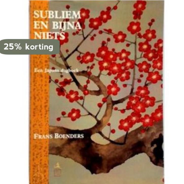 Subliem en bijna niets - Frans Boenders 9789050960618, Livres, Livres Autre, Envoi