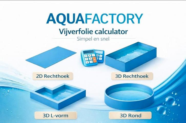 3D Vijverzak Epdm 1,0 Goedkoopste van België en Nederland !!, Jardin & Terrasse, Étangs, Envoi