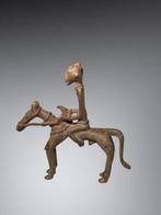 Petit Bronze Dogon - cavalier dogon - Dogon - Mali, Antiek en Kunst