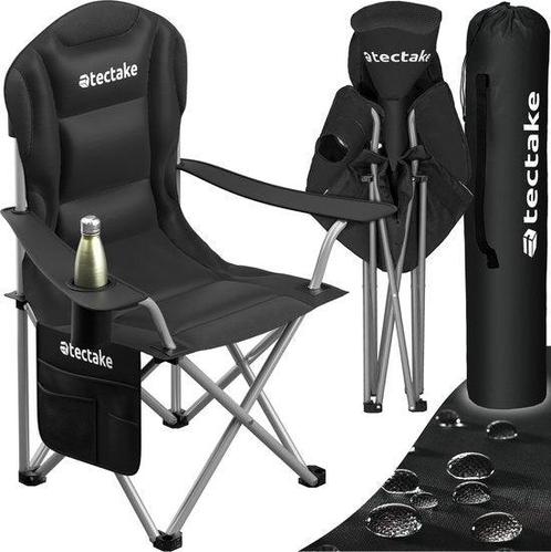 Tweedekans | tectake® Campingstoel - Kampeerstoel -, Tuin en Terras, Tuinsets en Loungesets, Ophalen of Verzenden