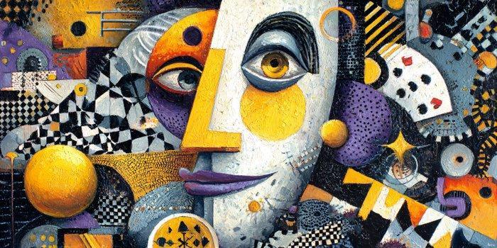 Felix van Horst - Mystic Visage (XXL), Antiek en Kunst, Kunst | Designobjecten