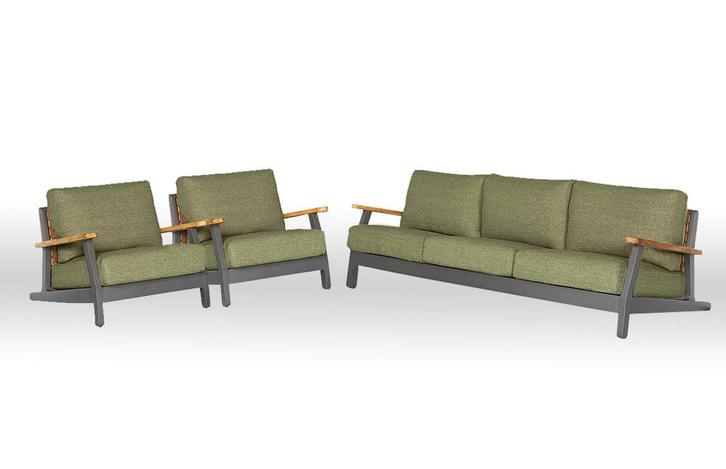 Suns Siena loungeset forest green * SALE * |, Tuin en Terras, Tuinsets en Loungesets