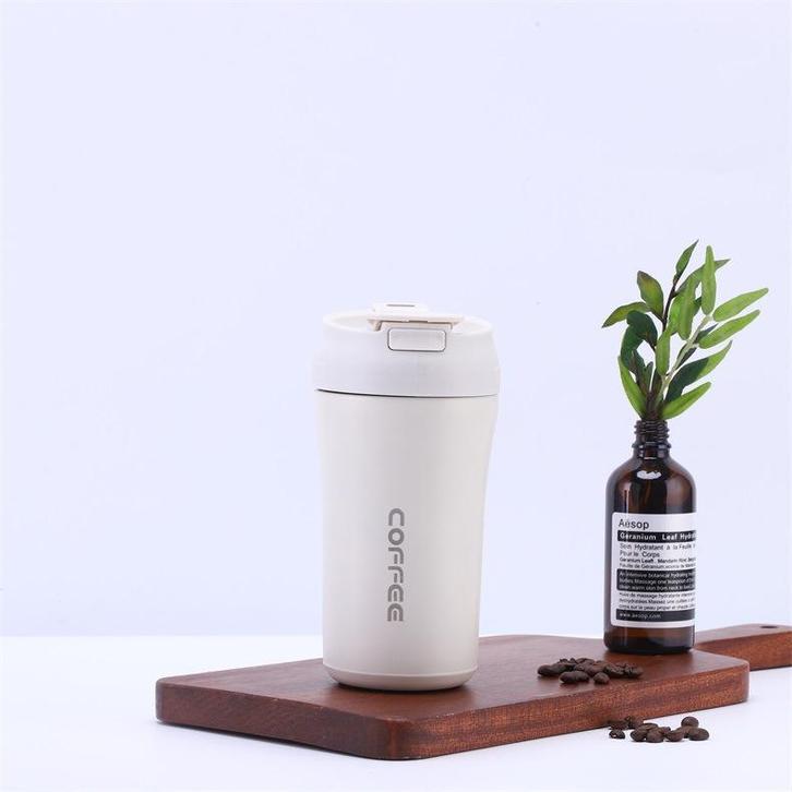 Hbs Rvs Thermosbeker - Drinkfles - Herbruikbare Koffiebeker, Elektronische apparatuur, Koffiezetapparaten, Ophalen of Verzenden