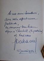 Signé ; Georges Duhamel / André Hambourg - La Pierre dHoreb