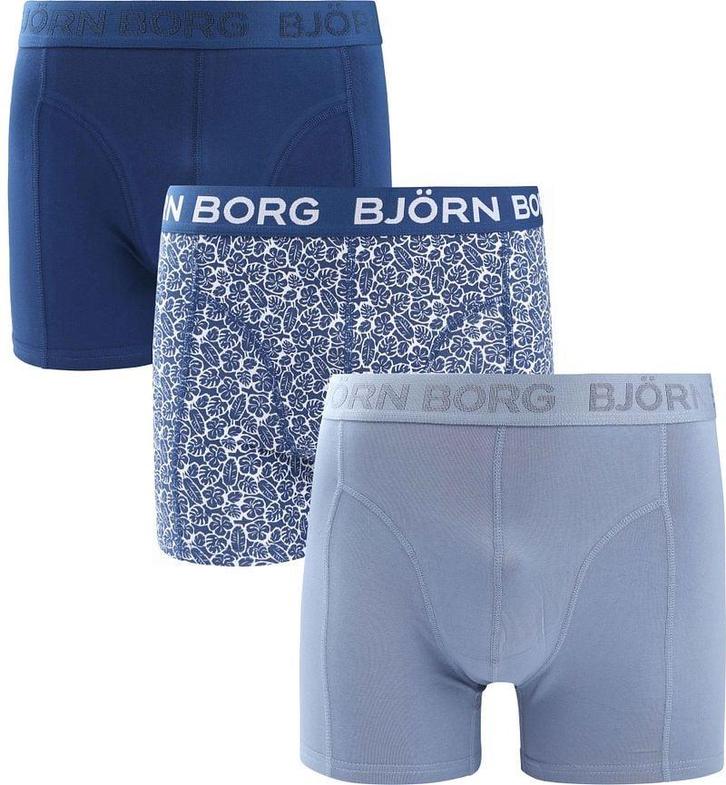 Bjorn Borg Boxers 3Pack Stretch Blauw maat XL Heren, Kleding | Heren, Ondergoed, Boxer, Verzenden