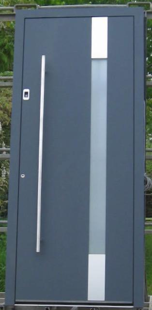 aluminium buitendeur , voordeur , deur 100 x 230 beschikbaar voor biedingen