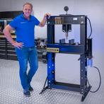 Datona Werkplaatspers 50 ton + Perspennen - Datona - Zwart, Ophalen of Verzenden, Nieuw