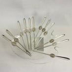 Bestekset (12) - Kreeft- of zeevruchtenkeuzes - Verzilverd