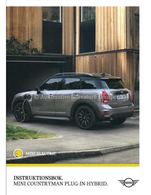 2018 MINI COUNTRYMAN PLUG-IN-HYBRID INSTRUCTIEBOEKJE ZWEEDS, Autos : Divers, Modes d'emploi & Notices d'utilisation, Enlèvement ou Envoi