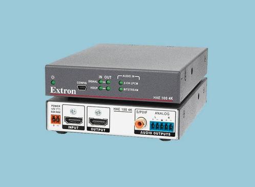 Extron HAE 100 4K HDMI Audio De-Embedder — Cosmetische, TV, Hi-fi & Vidéo, Appareils professionnels, Enlèvement ou Envoi