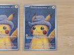 Pokémon - 2 Card - Pikachu with Grey Felt Hat 085 Van Gogh, Nieuw