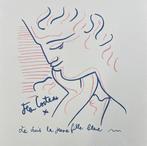 Jean Cocteau (1889-1963) - Je suis la jeune fille bleue,