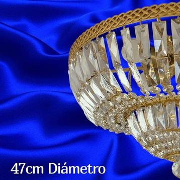 Fantástica Lámpara Plafon Chandelier - Lamp - Vergulde