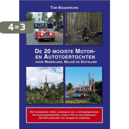 De 20 mooiste motor- en autotoertochten door Nederland,, Boeken, Reisgidsen, Zo goed als nieuw, Verzenden