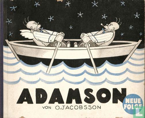 Adamson [Jacobsson] - Neue Folge - 1926, Livres, BD, Envoi