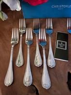 Christofle - Vork (12) - linten - Gepolijst zilver -