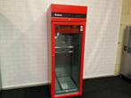 Showroommodel Inomak Koelkast 2/1 GN enkeldeurs glas Rood, Ophalen of Verzenden, Nieuw zonder verpakking, Koelen en Vriezen