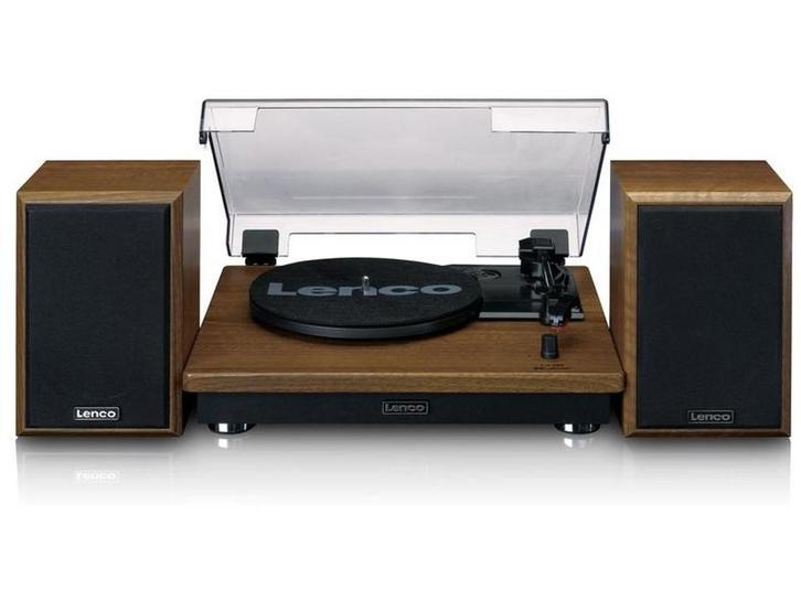 Lenco LS-100WD - Platenspeler - Bluetooth 5.0 - MDF, Audio, Tv en Foto, Platenspelers, Zo goed als nieuw, Verzenden