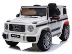 Mercedes G63, 12 volt Kinder Accu Auto, rubberen banden, led, Ophalen of Verzenden, Nieuw