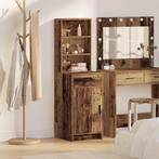 vidaXL Highboard met lade Oud hout 40 x 40,5 x 135 cm, Huis en Inrichting, Kasten | Dressoirs, Verzenden, Nieuw