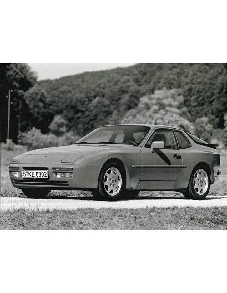 1990 PORSCHE 944 S2 PERSFOTO, Boeken, Auto's | Folders en Tijdschriften, Ophalen of Verzenden