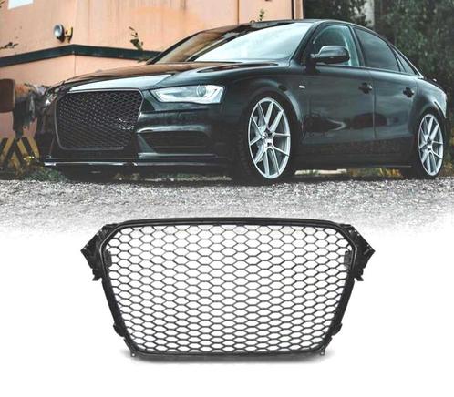 CALANDRE POUR AUDI A4 B8 11-15 NOIR BRILLANT PDC, Autos : Pièces & Accessoires, Carrosserie & Tôlerie, Envoi