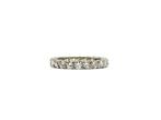 Ring - 18 karaat Witgoud - 1.10ct. tw. Diamant (Natuurlijk), Handtassen en Accessoires, Ringen, Nieuw