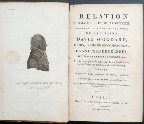 David Woodard - Relation des malheurs et de la captivité,, Antiek en Kunst, Antiek | Boeken en Manuscripten