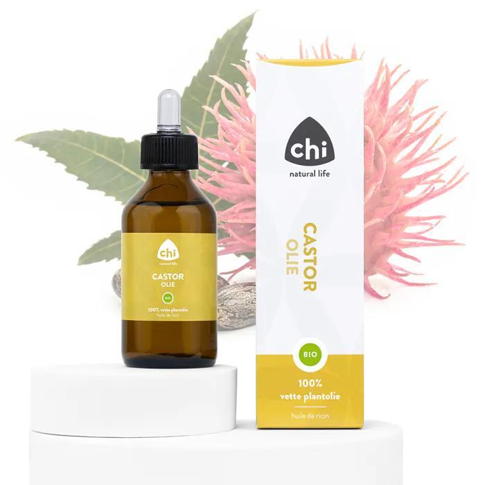 BIO Castor olie - 100 ml - Chi Natural Life, Bijoux, Sacs & Beauté, Beauté | Soins du corps, Enlèvement ou Envoi