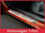 Instaplijsten | Volkswagen | T-Roc 17- 5d suv. | RVS chroom, Auto-onderdelen, Interieur en Bekleding, Verzenden, Nieuw, Volkswagen