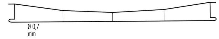 sommerfeldt 143 HO rijdraad verkoperd 0,7 x 229 mm (5 stuks), Hobby en Vrije tijd, Modeltreinen | H0, Gelijkstroom, Overige typen