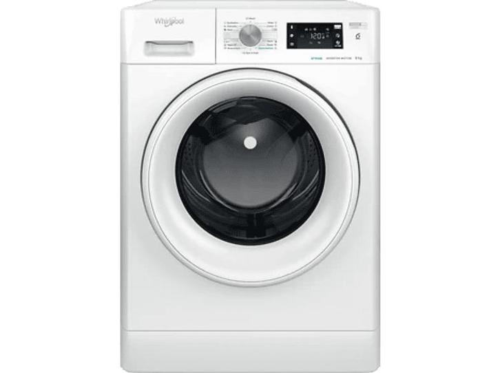Whirlpool - Wasmachine Voorlader - 9 kg - Wit, Elektronische apparatuur, Wasmachines, 95 cm of meer, Nieuw, Voorlader, Energieklasse A of zuiniger
