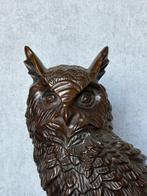 Statue, Uil 40 cm / 8 kg - 40 cm - Bronze