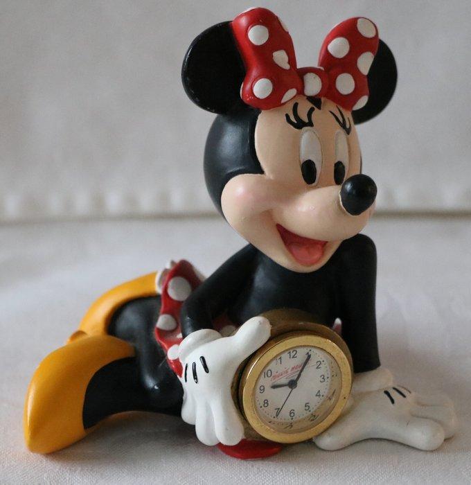 Mickey en Minnie Mouse - 3 Kader, uurwerk en statue, Verzamelen, Disney