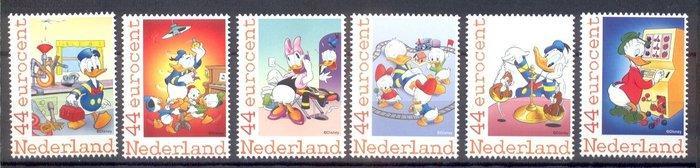 Nederland 2010 - Donald Duck Duckstad complete serie, Timbres & Monnaies, Timbres | Pays-Bas