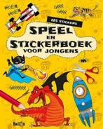 Speel- en stickerboek voor jongens / 5+ / Speel- en, Verzenden, Zo goed als nieuw