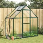 vidaXL Serre avec cadre de base vert 169x114x195 cm, Verzenden, Neuf