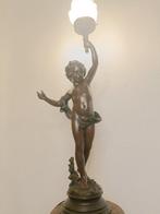 Auguste Moreau (After) - Tafellamp - Patina Bronce - Groot