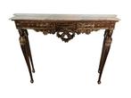 Een prachtige vintage goudvergulde consoletafel - Table -, Antiek en Kunst