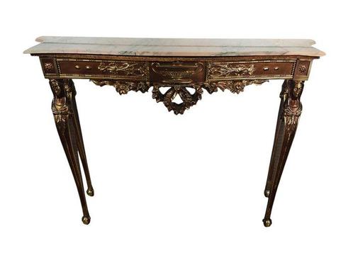 Een prachtige vintage goudvergulde consoletafel - Table -, Antiek en Kunst, Antiek | Overige Antiek