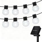 Lichtsnoer Buiten - Lichtslinger - Led - 10 m - Zwart - Aigo, Verzenden, Nieuw