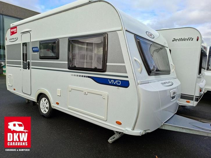 LMC Vivo 400D, Caravanes & Camping, Caravanes, Airco, Enlèvement