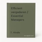 Efficient vergaderen / Essential Managers 9789026115660, Boeken, Verzenden, Gelezen, T. Hindle