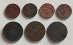 Belgique. Léopold Ier. 1 Cent 1846 tot 1865 - 7 stuks - 1 en