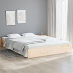 vidaXL Bedframe massief hout 160x200 cm, Huis en Inrichting, Slaapkamer | Bedden, Nieuw, Verzenden