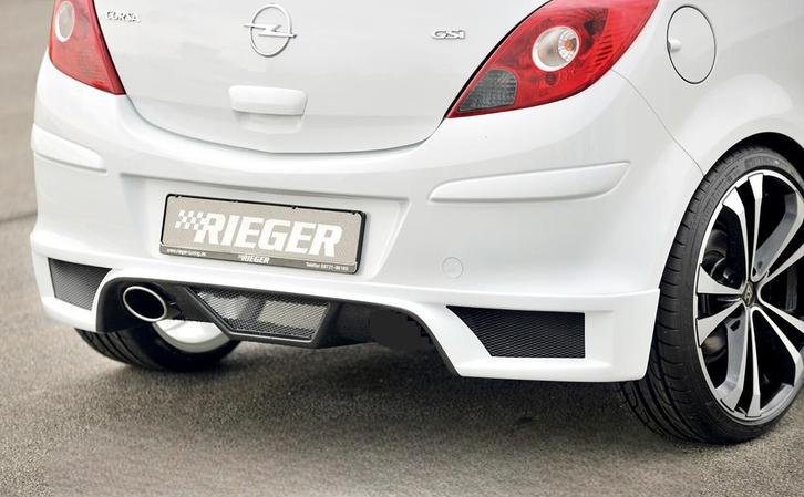 Rieger achteraanzetstuk | Corsa D: 07.06-12.10 (tot Facelift, Auto diversen, Tuning en Styling, Verzenden