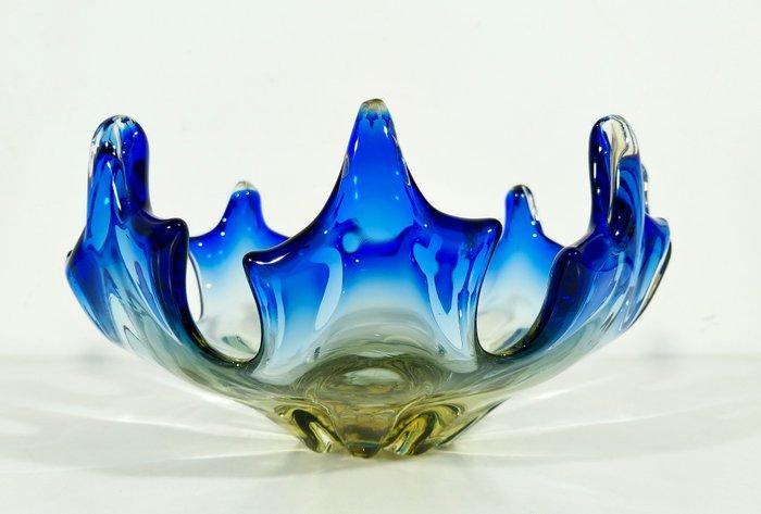 Tafelmiddenstuk - Murano-stijl glas ondergedompeld, Antiquités & Art, Curiosités & Brocante