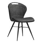 Stoelen | SPLASH | Microvezel/Metaal | Anthracite | Zwarte, Zakelijke goederen, Verzenden, Nieuw in verpakking